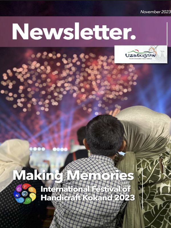 Cover of the November 2023 newsletter