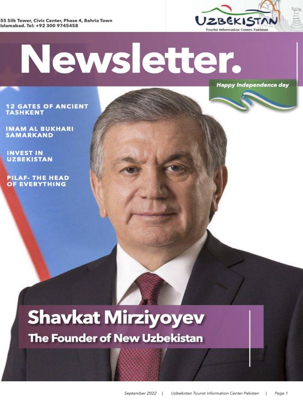 Cover of the September 2022 newsletter